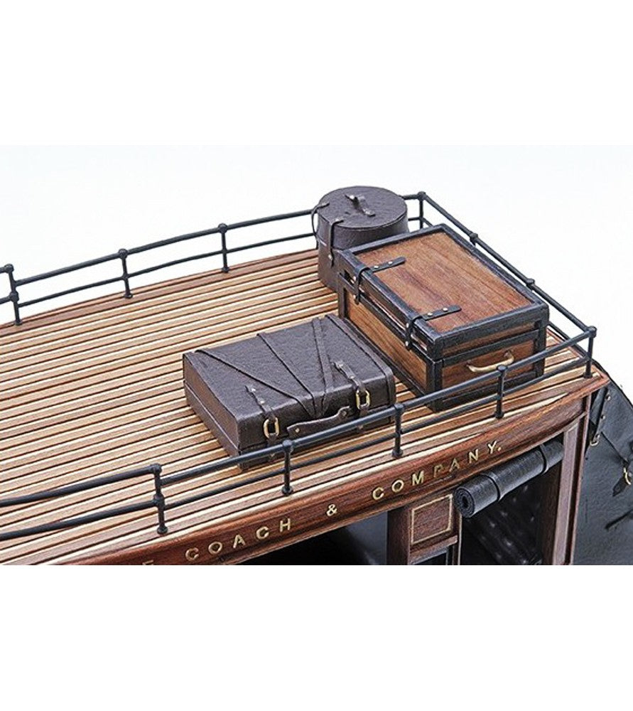 模型製作用品 STAGE COACH  Heritage : Diligence 1848 StageCoach 1848 Model: Luxury Modeling in Wood and Metal