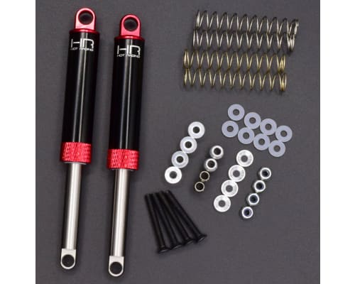 TD100T02 Red Internal Spring Air Shocks 100mm