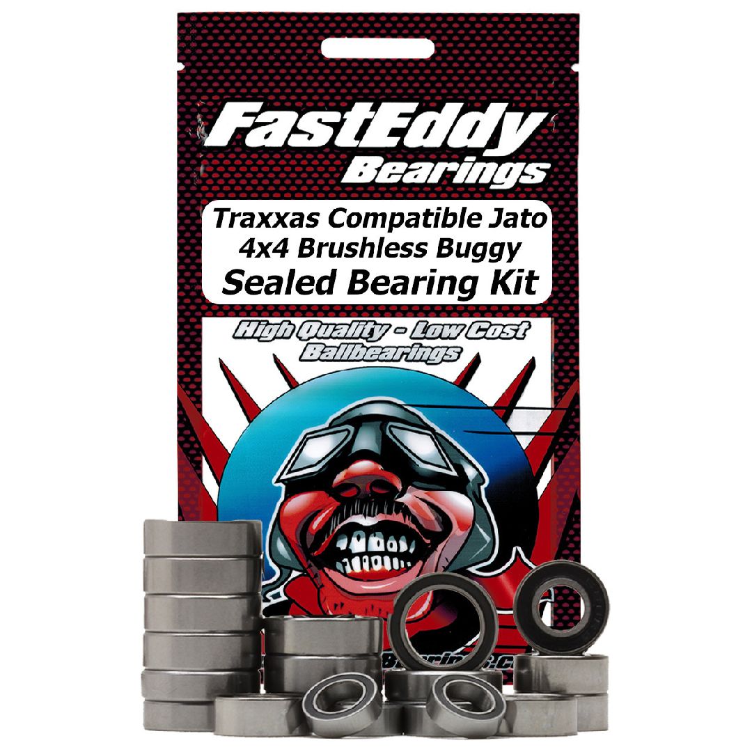 TFE9464 Fast Eddy Traxxas Jato 4x4 Buggy Sealed Bearing Kit