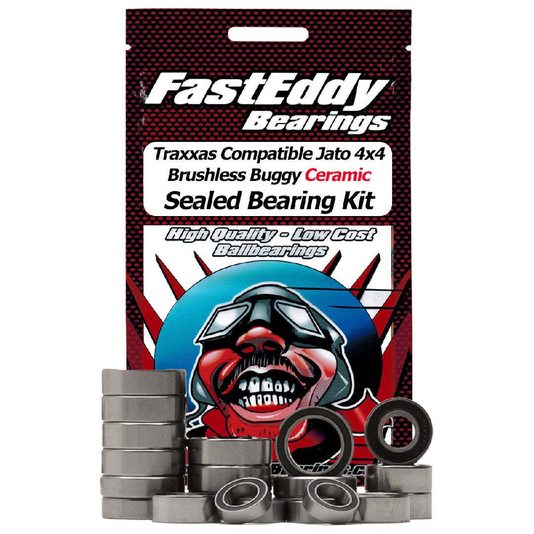 TFE9465 Fast Eddy Traxxas Jato 4x4 Buggy Ceramic Sealed Bearing Kit