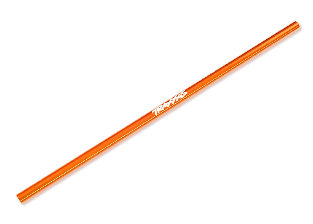 10155-ORNG Arbre de transmission Traxxas, central, aluminium 6061-T6 (orange) (274 mm)