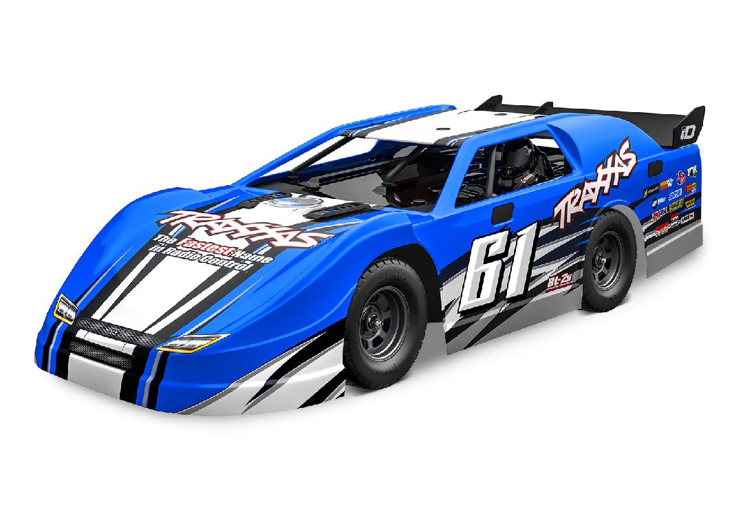 104364-74BLUE Traxxas 1/10 Slash Late Model BL-2S 2wd Kit - Blue