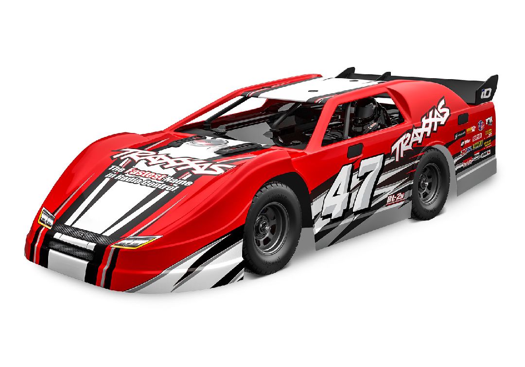104364-74RED Traxxas 1/10 Slash Late Model BL-2s 2wd Kit - Red