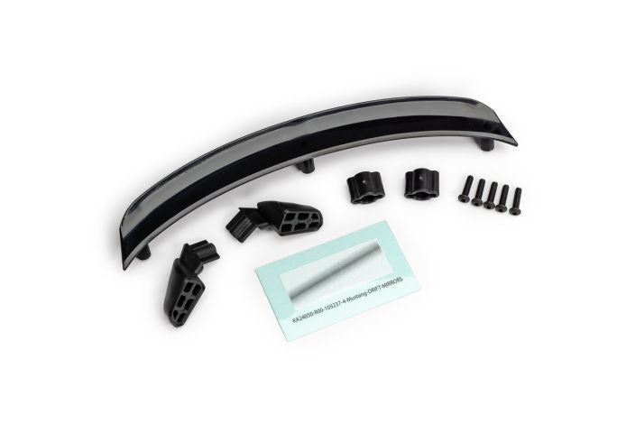 10512 Traxxas Mirrors Side Black L/R/Retainers