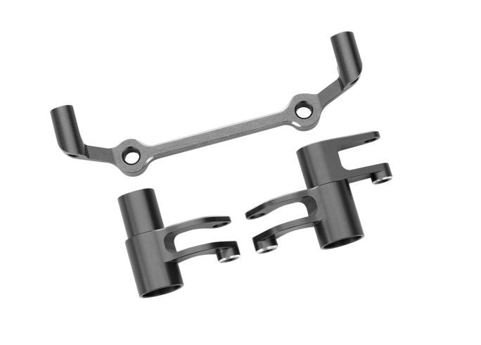 10543-GRAY Traxxas Steering Bellcranks Aluminum Gray