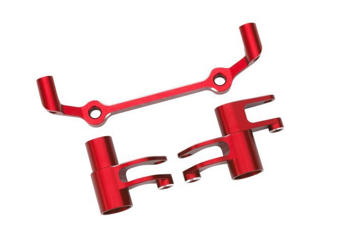 10543-RED Traxxas Steering Bellcranks Aluminum Red