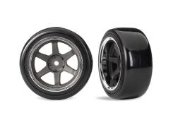 10575 Traxxas T&W Six Spk Wheel Drft Tire Rear