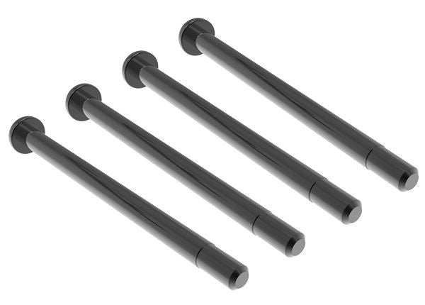10741X Axes de suspension Traxxas, intérieurs, supérieurs (acier trempé)(4) 