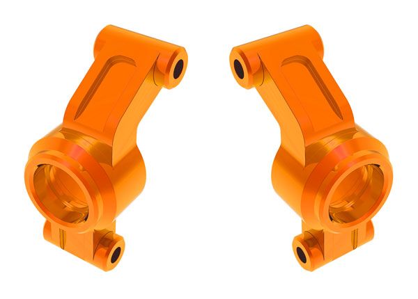 10751-ORNG Traxxas Carriers, essieu arrière, aluminium (orange) (gauche et droite) 