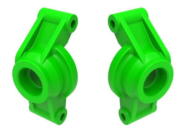 10752-GRN Traxxas Carriers, essieu arrière (vert) (gauche et droite) 