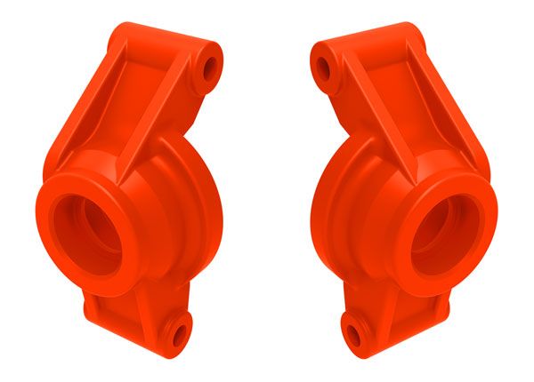 10752-RED Traxxas Carriers, stub axle (red) (rear) (left & right)