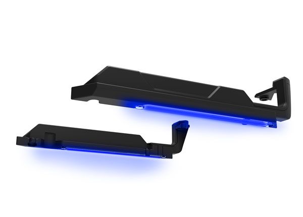 10799-BLUE Ensemble d'éclairage LED Traxxas, bleu, complet (dessous de caisse) (Mini Maxx) 