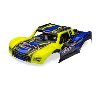 10811-YLW Traxxas Body, Mini Slash 4X4, complete (yellow)(decals applied)
