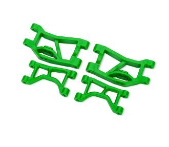 10830-GRN Traxxas Suspension arms, rear, green (narrow)(4)