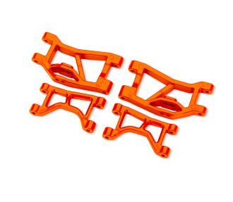 10830-ORNG Traxxas Suspension arms, rear, orange (narrow) (4)