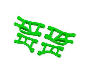 10831-GRN Traxxas Suspension arms, front, green (narrow) (4)