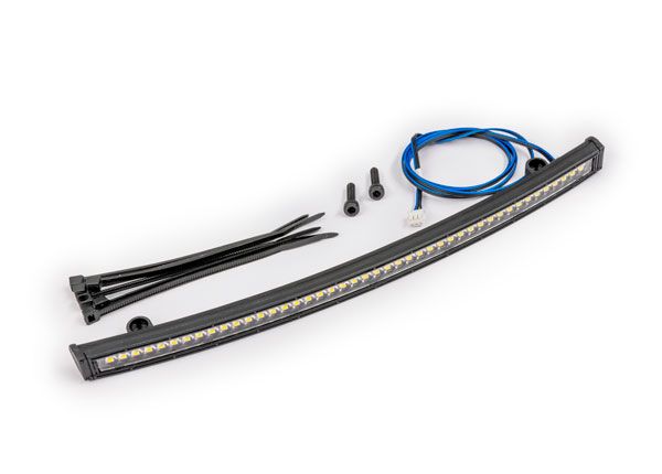 10916 Traxxas LED light bar, roof (curved, high-voltage) (Funco)