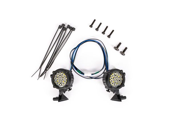 10917 Traxxas LED light pods (left & right)/ mounting hardware
