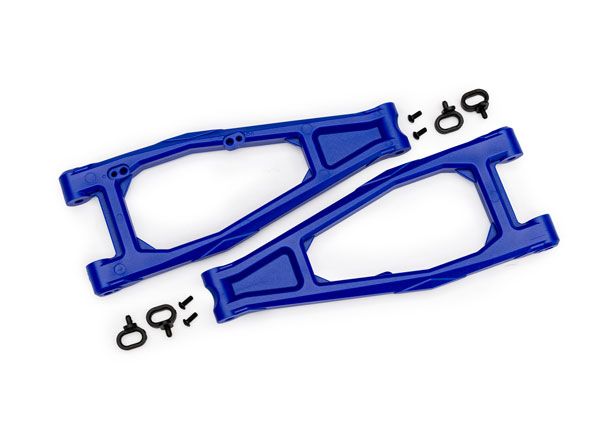 10929-BLUE Bras de suspension Traxxas, supérieur, bleu (gauche ou droite, avant) (2)