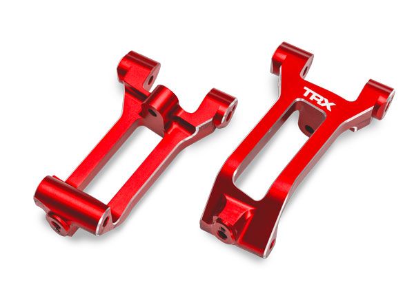 10958-RED Traxxas Caster blocks (c-hubs), 6061-T6 aluminum (red)