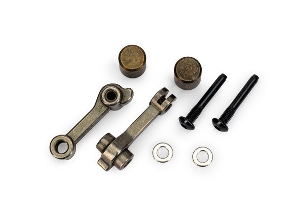 10952 Traxxas Brake piston/ brake cam, front/ 2.5x18mm screw pins (2)