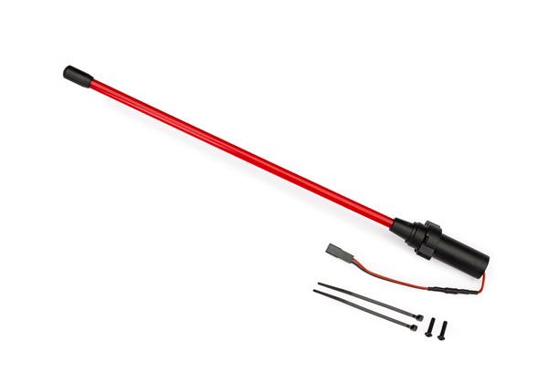 10992-RED Traxxas Whip light, LED (assemblée) (1), rouge 