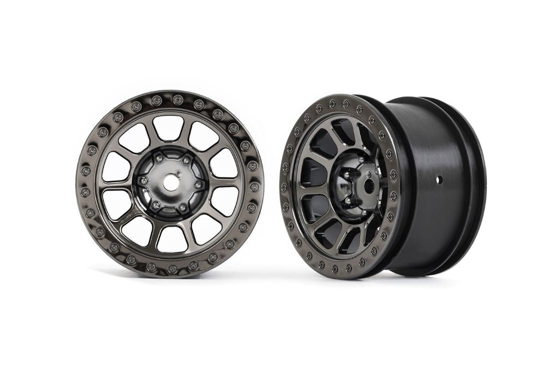 2480A Traxxas Rear Black Chrome