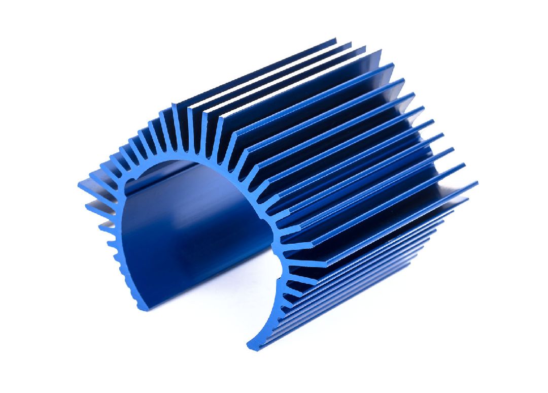 Dissipateur thermique Traxxas 3362-Blue Velineon 1200XL à profil bas (bleu aluminium)