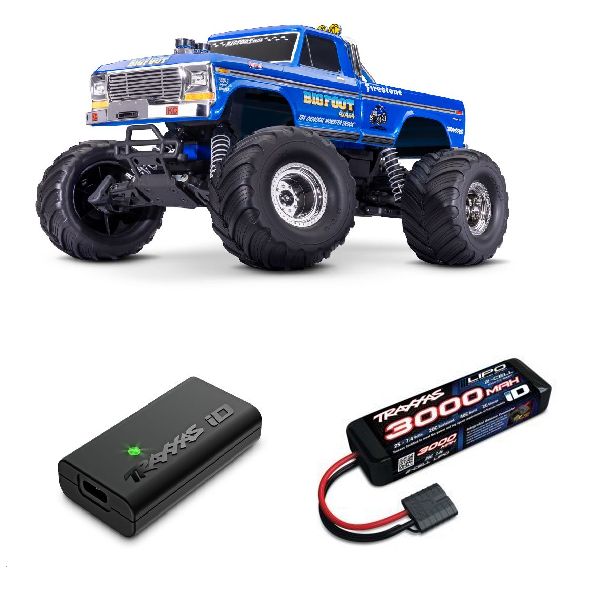 36334-4 Traxxas 1/10 BIGFOOT No. 1 BL-2S HD Clipless [PROMO: Free charger/battery]