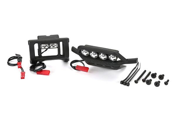 3794 Traxxas LED Light Set Complete w/Front & Rear Bumpers w/LED Bar