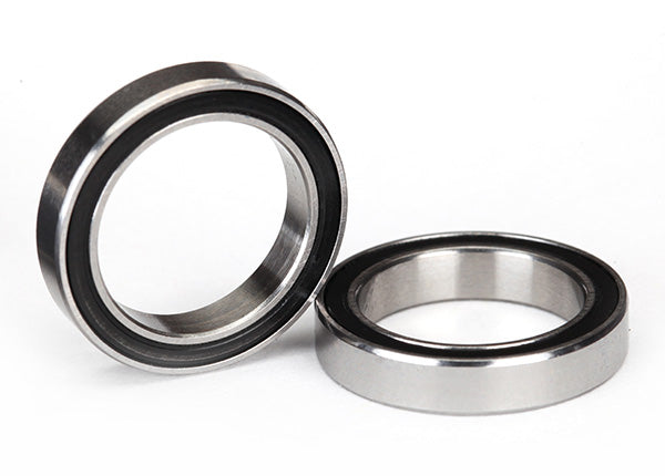 5102A Traxxas Ball bearing, Black rubber sealed (15x21x4mm) (2)