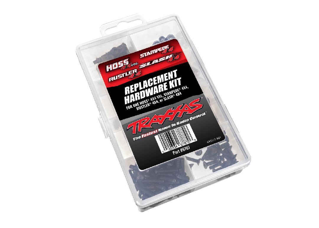 6787 Traxxas Kit de hardware Hoss VXL/Slash/Stampede/Rustler 4X4s