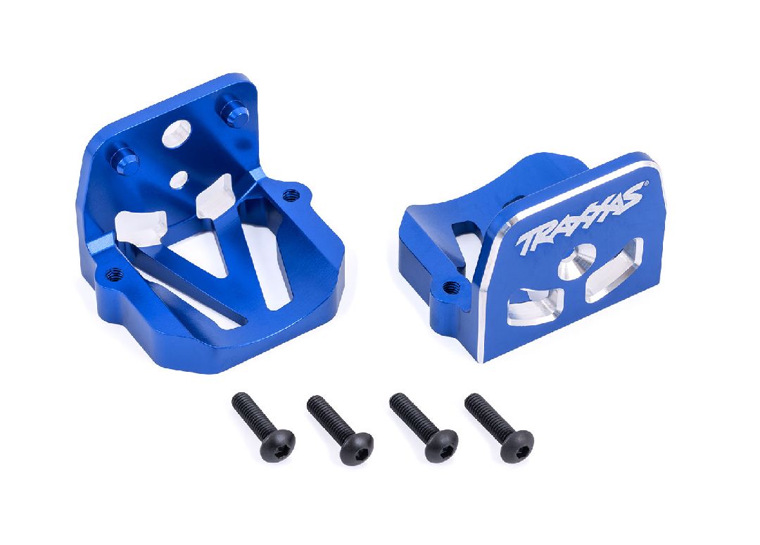 Supports de moteur Traxxas 7760 en aluminium 6061-T6 (avant et arrière)