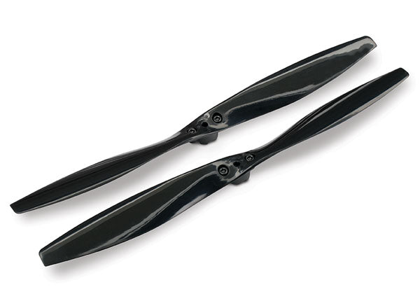 7926 Traxxas Aton Rotor Blade Set (Black) (2)
