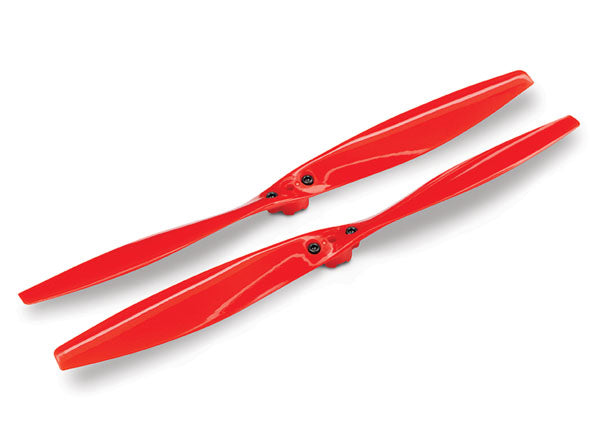 7928 Traxxas Aton Rotor Blade Set (Red) (2)