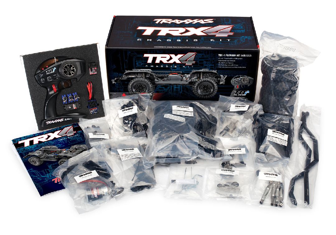 TRA82216-4 Traxxas 1/10 TRX-4 Unassembled 4wd Kit, Clipless Mounting
