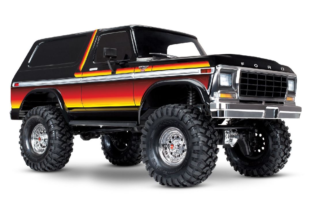 82246-4SUN Traxxas TRX-4 1979 Ford Bronco Clipless Body - Sun