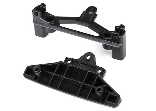 8335 Traxxas Bumper, front (1 each, upper & lower)