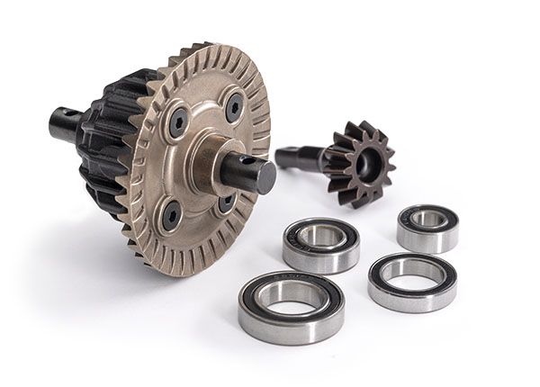 8991 Différentiel avant Traxxas, complet (convient pour Maxx) 