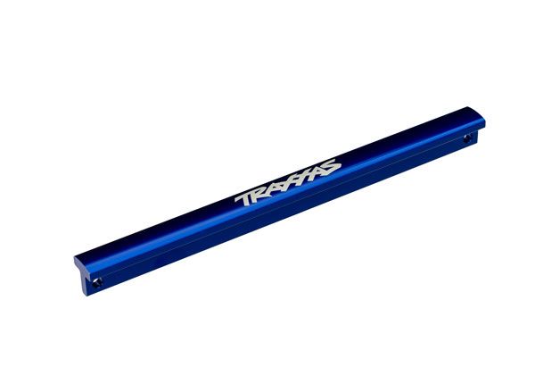 9024-BLUE Support de châssis Traxxas (centre), aluminium (anodisé bleu) 