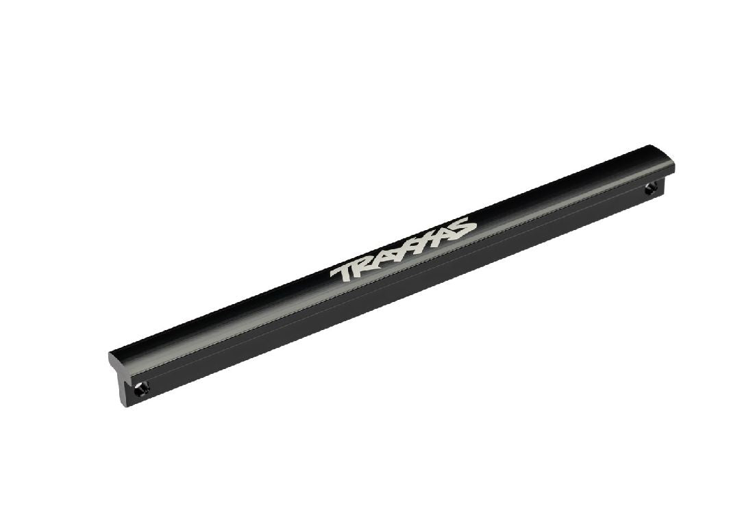 9024-GRAY Support de châssis Traxxas (centre), aluminium (anodisé gris) 