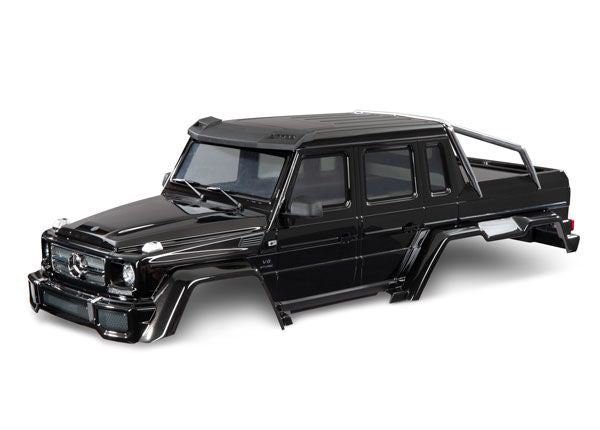 9129-BLK Traxxas Body, Mercedes-Benz G 63 (gloss black metallic)