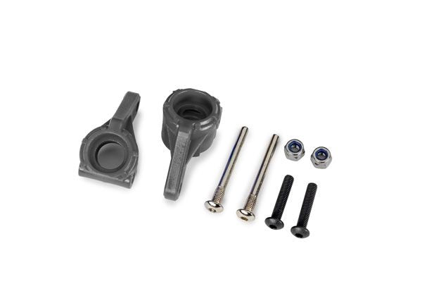 9137-GRAY Traxxas Steering blocks, extreme HD, gray(2)(#9180/9181/9182)