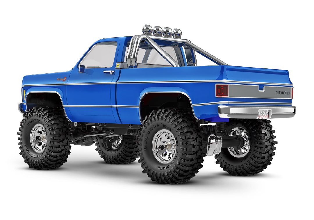 97064-1BLUE Traxxas 1/18 TRX4M Chevrolet K10 High Trail Truck - Bleu