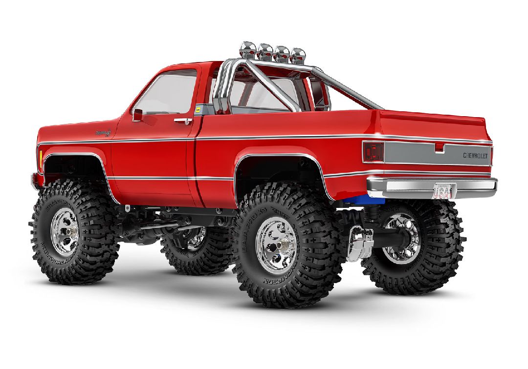 97064-1RED Traxxas 1/18 TRX4M Chevrolet K10 Camión High Trail - Rojo