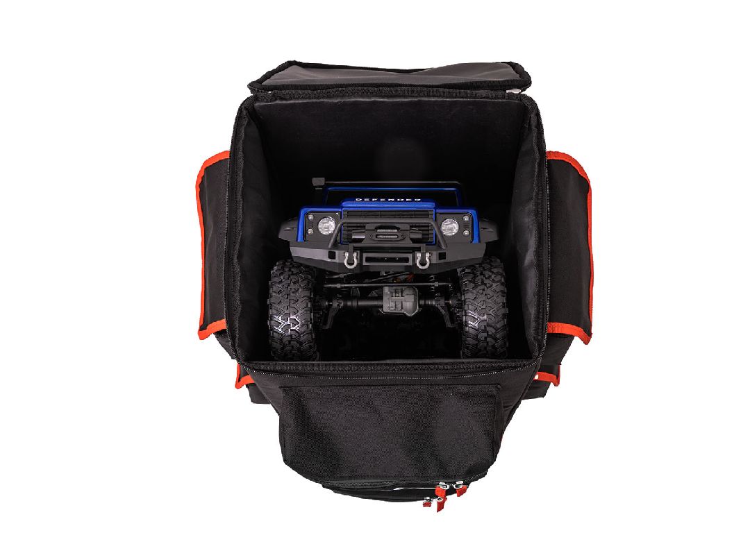 9916 Traxxas Backpack - RC Car Carrier (23.0″ x 11.8″ x 11.8″)