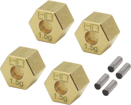TRXM10H15 Brass Stock Wheels hub+1.5mm wide hex TRX4-M