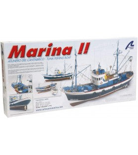 ART20506 Maquette de bateau en bois Marina II 1/50
