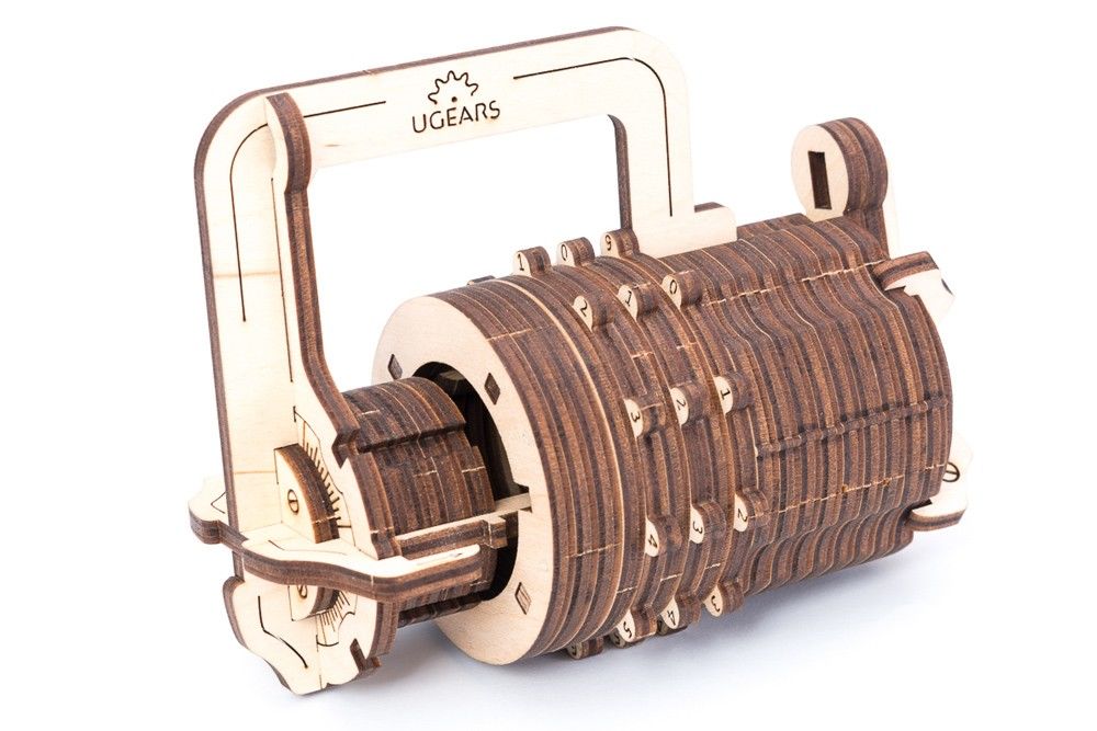 UGR70020 UGears Combination Lock - 34 pieces (Easy)