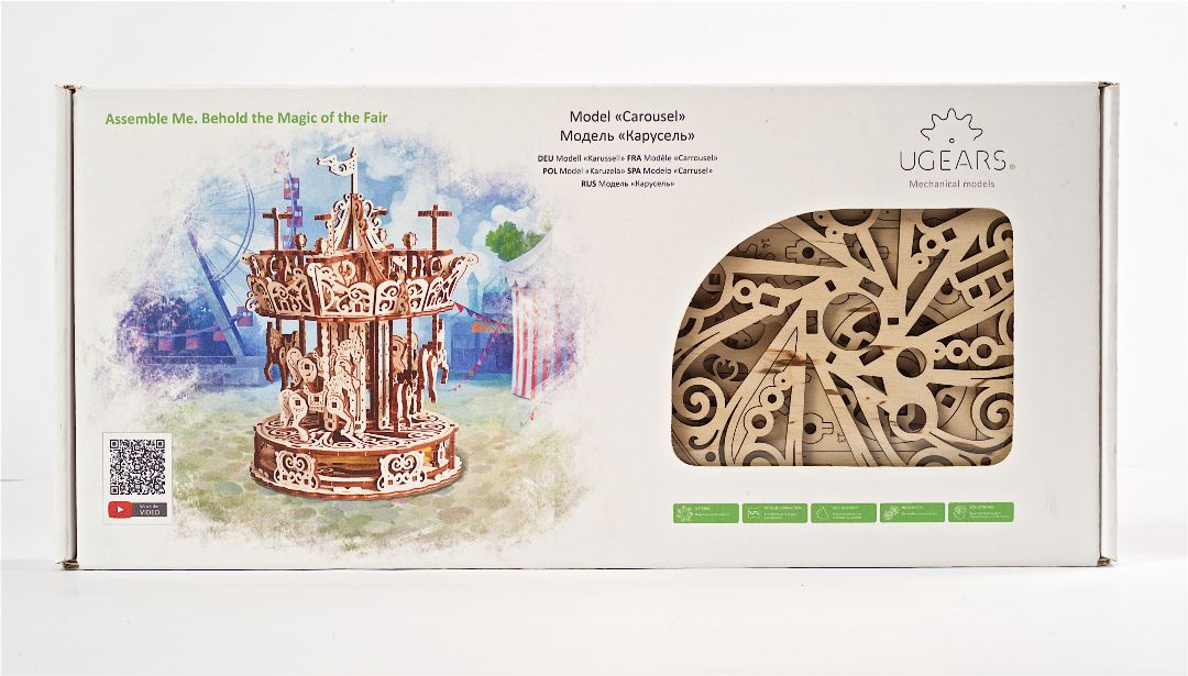 UGR70129 Ugears Carousel - 300 Pieces